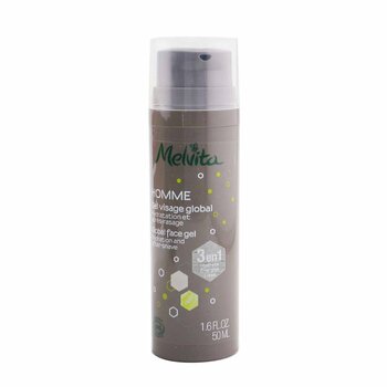 Melvita Homme Global Face Gel - Hydration & After Shave