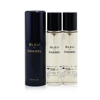 Bleu De Chanel Eau De Toilette Twist And Spray 3x20 ML For Men