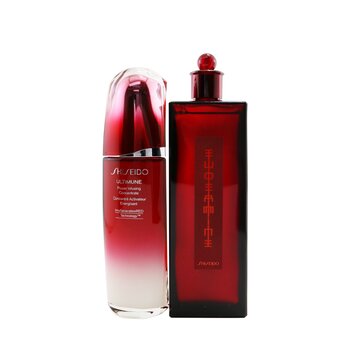 Shiseido Ultimune Power & Revitalizing Set: Ultimune Power Infusing Concentrate 100ml + Eudermine Revitalizing Essence 200ml