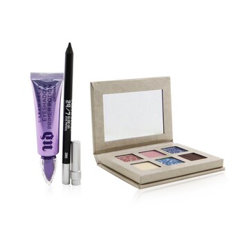 Urban Decay Stoned Vibes Major Gems Set: (1x Mini Eyeshadow Palette + 1x Eye Pencil + 1x Eyeshadow Primer)