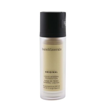 BareMinerals Original Liquid Mineral Foundation SPF 20 - # 03 Fairly Light (For Very Fair Warm Skin With A Subtle Peach Hue)