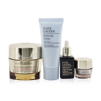 Firm+Glow Skincare Delights: Revitalizing Supreme+Cream 50ml+ Revitalizing Supreme+Eye 5ml+ ANR 15ml+ Perfectly Clean 30ml