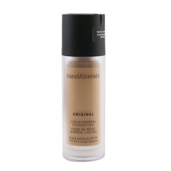 BareMinerals Original Liquid Mineral Foundation SPF 20 - # 19 Tan (For Tan Cool Skin With A Rosy Hue) (Exp. Date 07/2022)