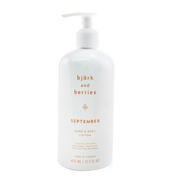 Bjork & Berries September Hand & Body Lotion