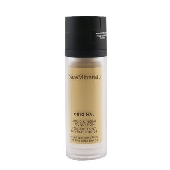 Original Liquid Mineral Foundation SPF 20 - # 08 Light (For Very Light Neutral Skin With A Subtle Yellow Hue) (Exp. Date 09/2022)