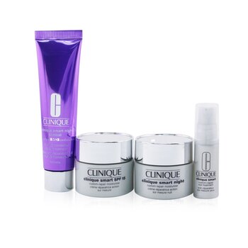 Smart Super Stars Set: Repair Treatment Retinol 30ml+ Clinique Smart SPF15 15ml+ Clinique Smart Night 15ml+ Eye Treatment 5ml