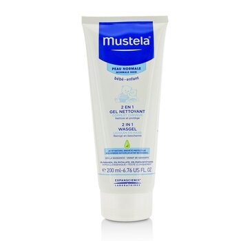 Mustela 2 In 1 Body & Hair Cleansing gel - For Normal Skin (Exp. Date: 10/2022)