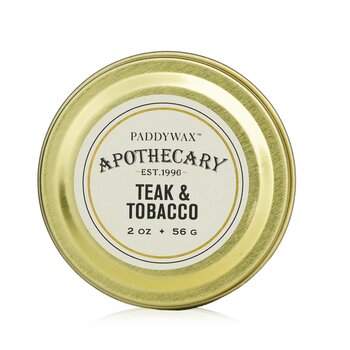 Paddywax Apothecary Candle - Teak & Tobacco