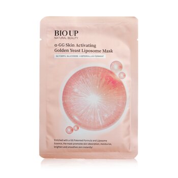 BIO UP a-GG Skin Activating Golden Yeast Liposome Mask