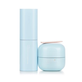 Water Bank Blue Hyaluronic (For Normal To Dry Skin) : 1x Serum 50ml/1.6oz + 1x Cream 50ml/1.6oz