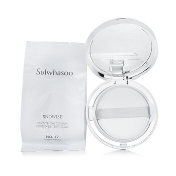 Snowise Brightening Cushion SPF50 With Extra Refill - # No.17 Ivory Beige