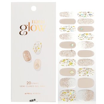 April Korea Nanaglow Nail Sticker - # GN08