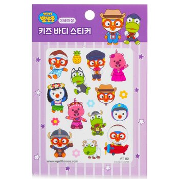 April Korea Pororo Body Sticker - # PT02