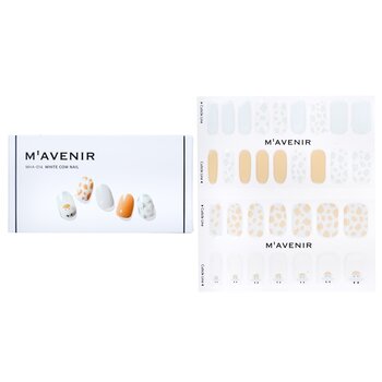 Mavenir Nail Sticker (White) - # White Cow Nail