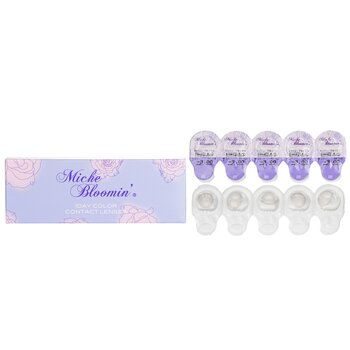 Quarter Veil 1 Day Color Contact Lenses (106 Shell Moon) - - 3.00