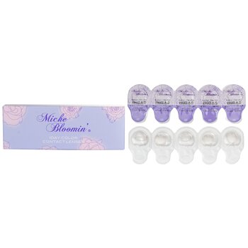 Quarter Veil 1 Day Color Contact Lenses (107 Clear Grege) - - 3.00