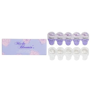 Quarter Veil 1 Day Color Contact Lenses (107 Clear Grege) - - 4.00