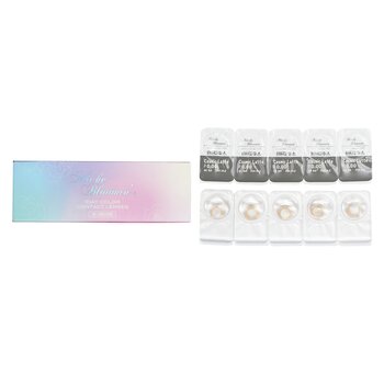 Iris Glow 1 Day Color Contact Lenses (502 Cosmic Latte) - 0.00