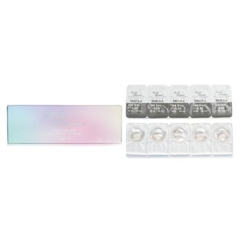 Iris Glow 1 Day Color Contact Lenses (506 Opal Gray) - - 3.50