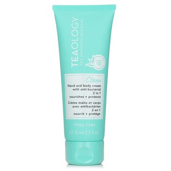 Teaology Yoga Care Clean 2 in 1 Anti Bacterial Hand & Body Cream