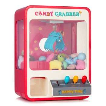Mini Claw Machine Crane Game - Red