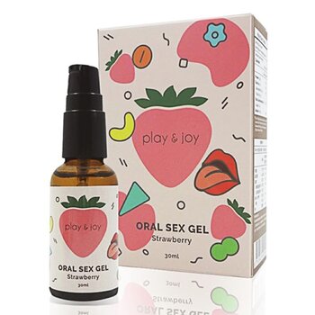 PLAY & JOY Oral Sex Gel 30ml - Strawberry