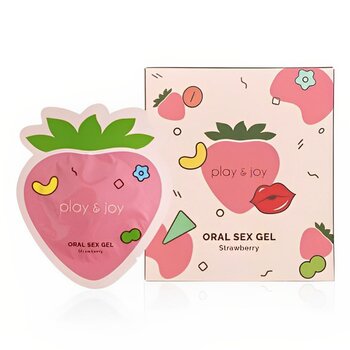 PLAY & JOY Oral Sex Gel 3ml 5pcs - Strawberry