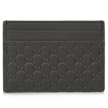 Gucci Gucci Microguccissim a Card Holder 262837 - Brown