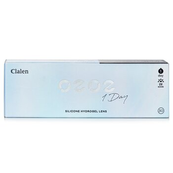 Clalen 1 Day O2O2 Clear Contact Lenses -3.00