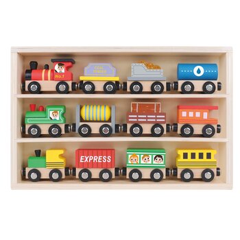 Wooden Train Set