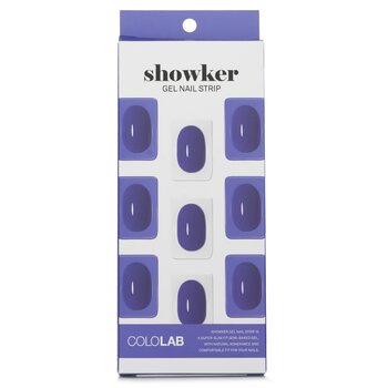 Showker Gel Nail Strip # CSF412 Denim Blue