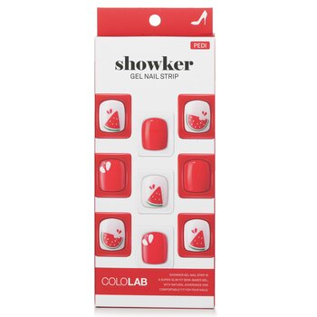 Cololab Showker Gel Nail Strip # CPA505 Cool Watermelon