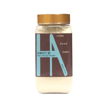 HealthAims Pure Almond Powder (Bottle)(250g)
