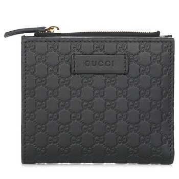 Micro GG Guccissima Leather Small Bifold Wallet 510318