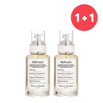 【1+1 Set】Replica Beach Walk Eau De Toilette Spray