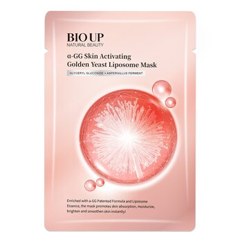 Natural Beauty BIO UP a-GG Skin Activating Golden Yeast Liposome Mask (Exp Date: 05/25)